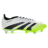 Scarpa da Calcio Uomo Adidas Predator League Soft Ground Bianco Nero Lime | NonSoloSport