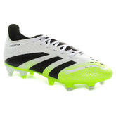 Scarpa da Calcio Uomo Adidas Predator League Soft Ground Bianco Nero Lime | NonSoloSport