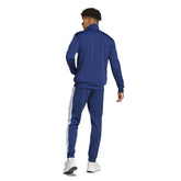 Tuta Uomo Adidas Sportswear Basic 3-Stripes Blu | NonSoloSport