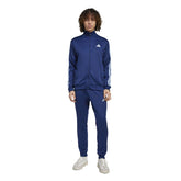 Tuta Uomo Adidas Sportswear Basic 3-Stripes Blu | NonSoloSport