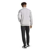 Tuta Uomo Adidas Sportswear Basic 3-Stripes Grigio | NonSoloSport