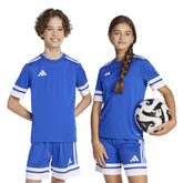 Maglia Calcio Ragazzo Adidas Squadra 25 Blu Bianco | NonSoloSport