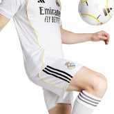 Shorts Calcio Uomo Adidas Real Madrid 25/26 Home Bianco | NonSoloSport