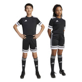 Shorts Calcio Ragazzo Adidas Squadra 25 Nero Bianco | NonSoloSport