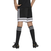 Shorts Calcio Ragazzo Adidas Squadra 25 Nero Bianco | NonSoloSport