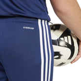Shorts Calcio Ragazzo Adidas Squadra 25 Blu Scuro Bianco | NonSoloSport