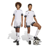 Shorts Calcio Ragazzo Adidas Squadra 25 Bianco Nero | NonSoloSport