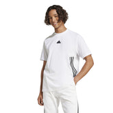 adidas T-Shirt Future Icons 3-Stripes Uomo Bianco | NonSoloSport