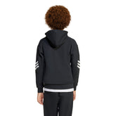 Giacca Ragazzo Adidas Future Icons 3-Stripes Nero Bianco | NonSoloSport
