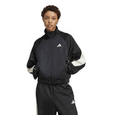 Giacca Donna Adidas Stadium Nero Bianco | NonSoloSport
