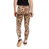 Leggings Donna Adidas Animal Print 3-Stripes High Rise Multicolor | NonSoloSport