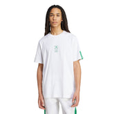 T-Shirt Uomo Adidas Stadium Ticket Loose Graphic Bianco | NonSoloSport