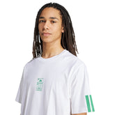 T-Shirt Uomo Adidas Stadium Ticket Loose Graphic Bianco | NonSoloSport