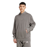 Felpa Uomo Adidas All Szn Washed Nero | NonSoloSport