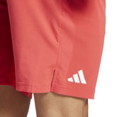 Shorts Uomo Adidas Tennis Ergo Rosso | NonSoloSport