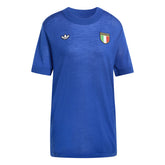 T-Shirt Calcio Uomo Adidas FIGC 70S Blu | NonSoloSport