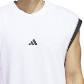 Canotta Uomo Adidas All-World Bianco Nero | NonSoloSport
