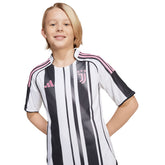 Maglia Calcio Ragazzo Adidas Home 25/26 Junior Juventus Bianco Nero | NonSoloSport