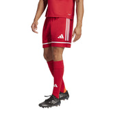 Shorts Calcio Uomo Adidas Squadra 25 Rosso | NonSoloSport