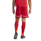 Shorts Calcio Uomo Adidas Squadra 25 Rosso | NonSoloSport