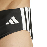 Costume da Bagno Uomo Adidas 3-Stripes Nero | NonSoloSport