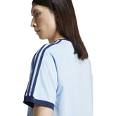 T-Shirt Uomo Adidas Adicolor Classics 3-Stripes Azzurro | NonSoloSport