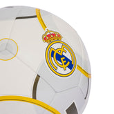 Pallone Calcio Adidas Real Madrid Home Club Bianco Giallo | NonSoloSport