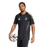 Maglia Calcio Uomo Adidas Juventus Tiro 25 Competition Training Nero | NonSoloSport
