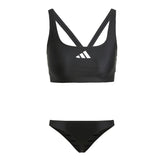 Bikini Donna Adidas 3-Stripes Nero | NonSoloSport