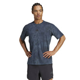 T-Shirt Uomo Adidas Power Graphic Blu Nero | NonSoloSport