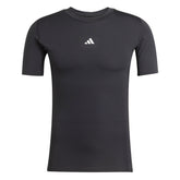 T-Shirt Uomo Adidas Techfit Nero Bianco | NonSoloSport