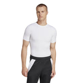 T-Shirt Uomo Adidas Techfit Bianco | NonSoloSport
