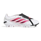 Scarpa da Calcio Uomo Adidas Predator League Fold-Over Tongue Terreni Compatti Bianco Rosa Nero | NonSoloSport