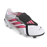Scarpa da Calcio Uomo Adidas Predator League Fold-Over Tongue Terreni Compatti Bianco Rosa Nero | NonSoloSport