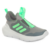 Sneakers Bambino Adidas Tensaur Comfort AC Grigio Lime | NonSoloSport