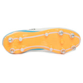 Scarpa da Rugby Uomo Adidas RS 15 Soft Ground Bianco Blu Arancione | NonSoloSport