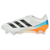 Scarpa da Rugby Uomo Adidas Adizero RS15 Ultimate Soft Ground Bianco Nero Arancione | NonSoloSport