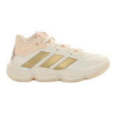 Scarpa da Volley Donna Adidas Court Stabil Indoor Bianco Oro | NonSoloSport