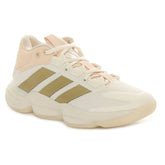 Scarpa da Volley Donna Adidas Court Stabil Indoor Bianco Oro | NonSoloSport