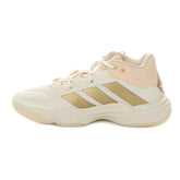 Scarpa da Volley Donna Adidas Court Stabil Indoor Bianco Oro | NonSoloSport