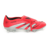 Scarpa da Calcio Uomo Adidas Predator Pro Fold Over Tongue Firm Ground Rosso Bianco | NonSoloSport