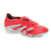 Scarpa da Calcio Uomo Adidas Predator Pro Fold Over Tongue Firm Ground Rosso Bianco | NonSoloSport