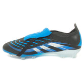 Scarpa da Calcio Ragazzo Adidas Predator Elite JB Linguetta Ripiegabile Terreni Naturali Compatti Blu Nero | NonSoloSport