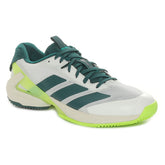 Scarpa da Tennis Uomo Adidas Adizero Ubersonic 5 Clay Bianco Verde | NonSoloSport