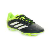 Scarpa Calcio Bambino Adidas Copa Pure 3 Club Terreni Compatti e Multisuperficie Nero Lime | NonSoloSport