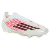 Scarpa da Calcio Uomo Adidas F50 Elite Lamine Yamal Laceless Terreni Compatti Bianco Rosso | NonSoloSport