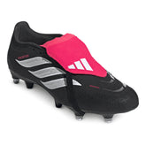 Scarpa da Calcio Uomo Adidas Predator League Fold-Over Tongue Terreni Morbidi Nero Bianco Rosso | NonSoloSport