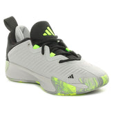 Scarpa da Basket Ragazzo Adidas Initiation Grigio Nero | NonSoloSport