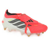 Scarpa da Calcio Uomo Adidas Predator Elite Fold-Over Tongue Terreni Morbidi Rosso Bianco Nero | NonSoloSport