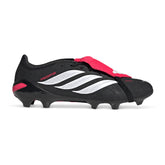 Scarpa da Calcio Uomo Adidas Predator League Fold-Over Terreni Compatti Nero Bianco Rosso | NonSoloSport